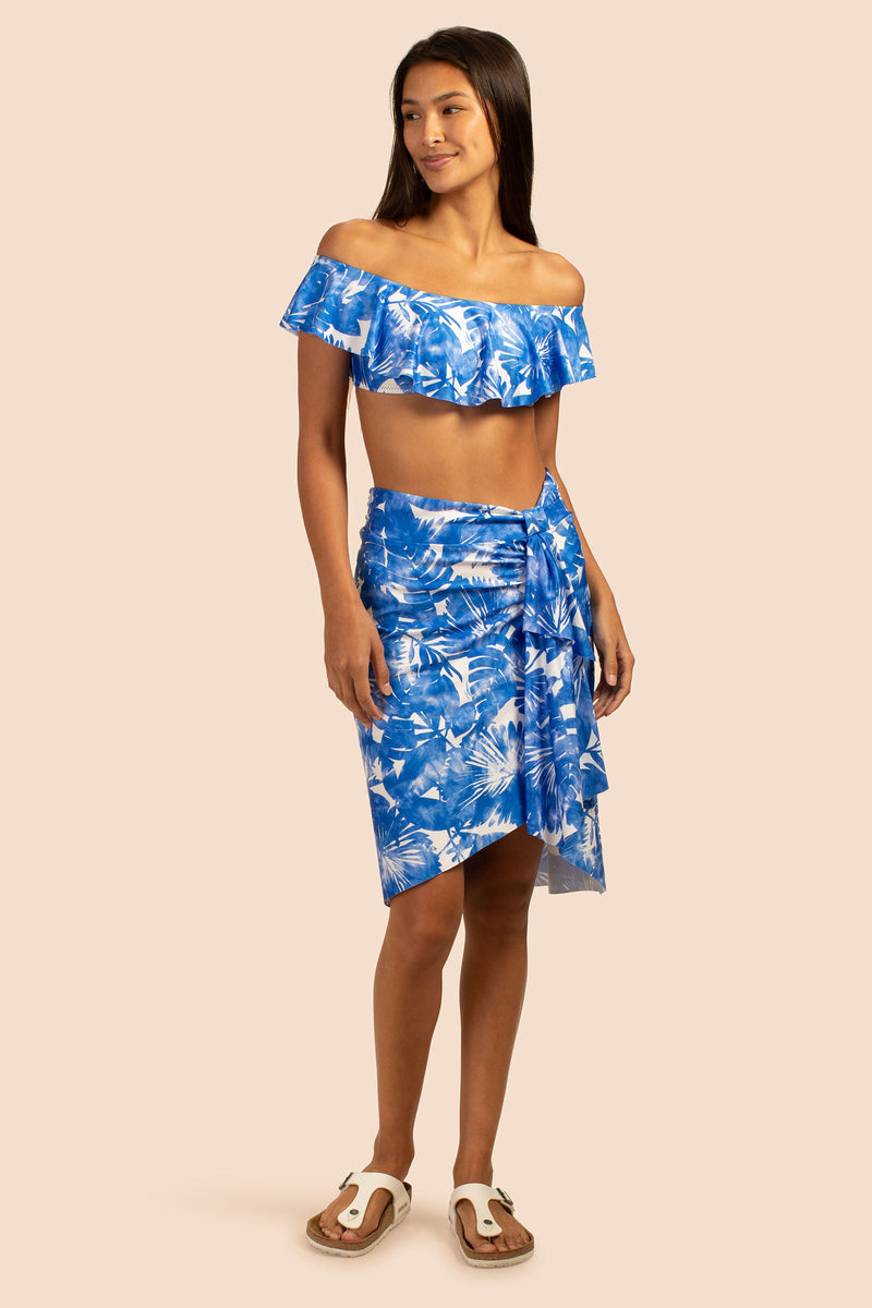 BASQUE SKIRT in SAPPHIRE BLUE additional image 2