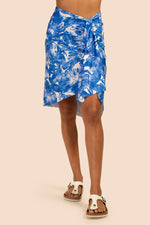 BASQUE SKIRT in SAPPHIRE BLUE