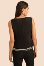 PROSPERITY TOP in BLACK additional image 1