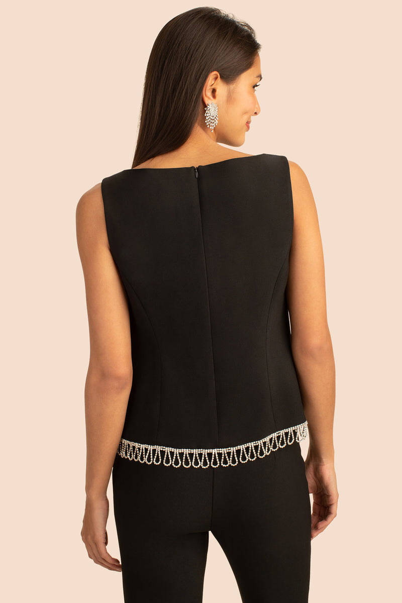 PROSPERITY TOP in BLACK additional image 1