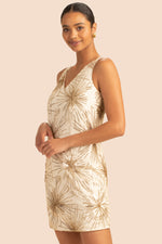 GLITTERATI DRESS in GOLD additional image 3