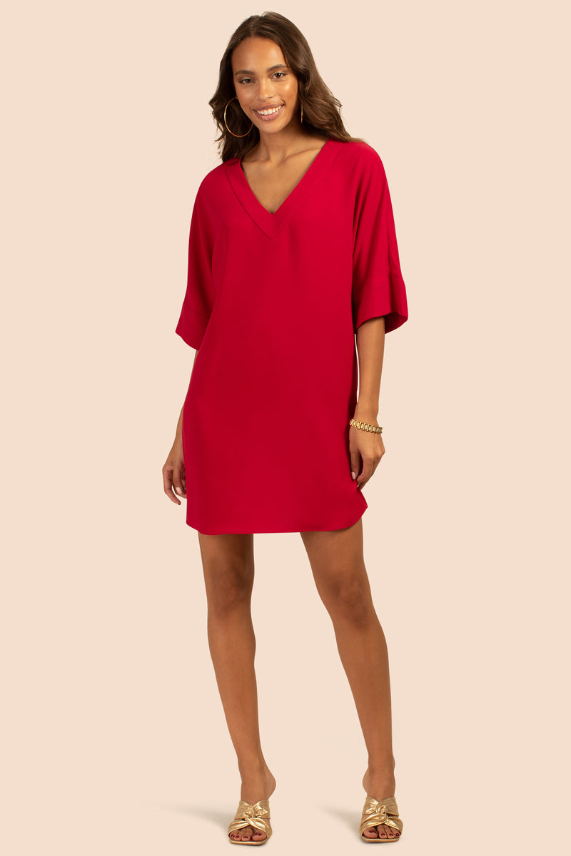 DELLIA DRESS in SANGRIA PURPLE additional image 2