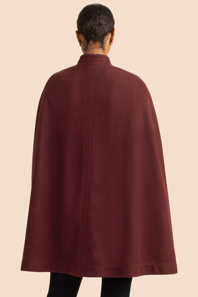 PARKER CAPE in CAB FRANC BROWN additional image 1