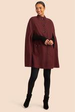 PARKER CAPE in CAB FRANC BROWN additional image 3