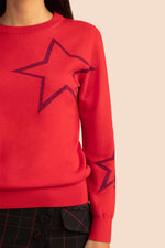 OLD FASHION SWEATER in RIBBON RED additional image 4