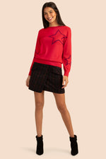 OLD FASHION SWEATER in RIBBON RED additional image 6