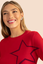 OLD FASHION SWEATER in RIBBON RED additional image 1