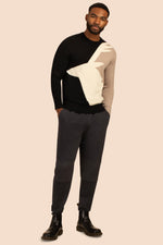 CARIBOU CREWNECK SWEATER in MULTI additional image 4