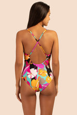GEMINI PLUNGE MAILLOT in MULTI additional image 1