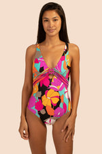 GEMINI PLUNGE MAILLOT in MULTI