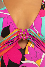 GEMINI PLUNGE MAILLOT in MULTI additional image 2