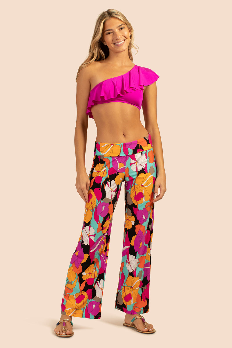GEMINI SWIM COVER-UP PANT in MULTI additional image 3