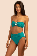 EMPIRE BANDEAU TOP in MARINE additional image 2