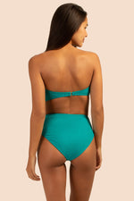 EMPIRE BANDEAU TOP in MARINE additional image 1