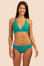 EMPIRE HALTER TOP in MARINE additional image 3