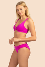 ATLAS HALTER TOP in ORCHID PURPLE additional image 2
