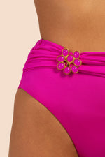 ATLAS HIGH WAIST SWIM BOTTOM in ORCHID PURPLE additional image 2
