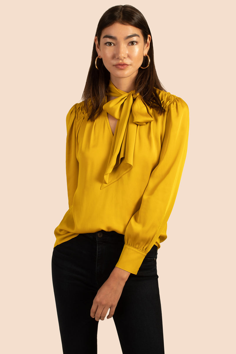 LAS LOMAS TOP in CEYLON YELLOW additional image 6