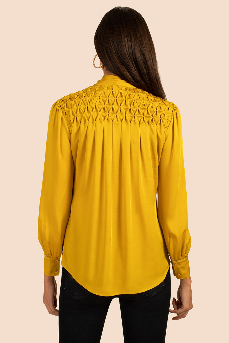 LAS LOMAS TOP in CEYLON YELLOW additional image 7