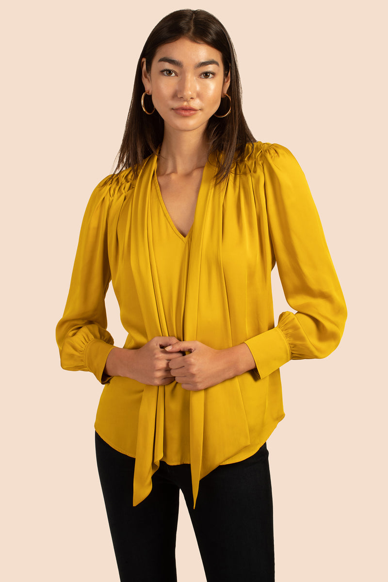 LAS LOMAS TOP in CEYLON YELLOW additional image 11