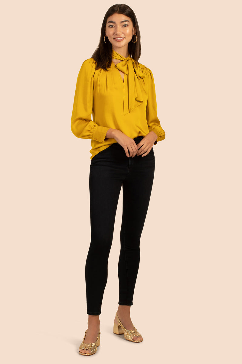 LAS LOMAS TOP in CEYLON YELLOW additional image 8