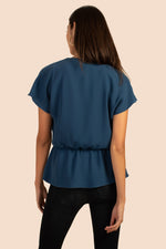 HERON TOP in DENIM BLUE additional image 5