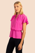 HERON TOP in SNAPDRAGON PINK additional image 3