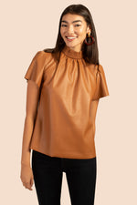 VIDA TOP in NUTMEG BROWN additional image 2