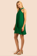 VERGE DRESS in EMERALD GREEN additional image 11
