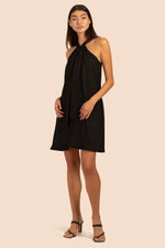 VERGE DRESS in BLACK