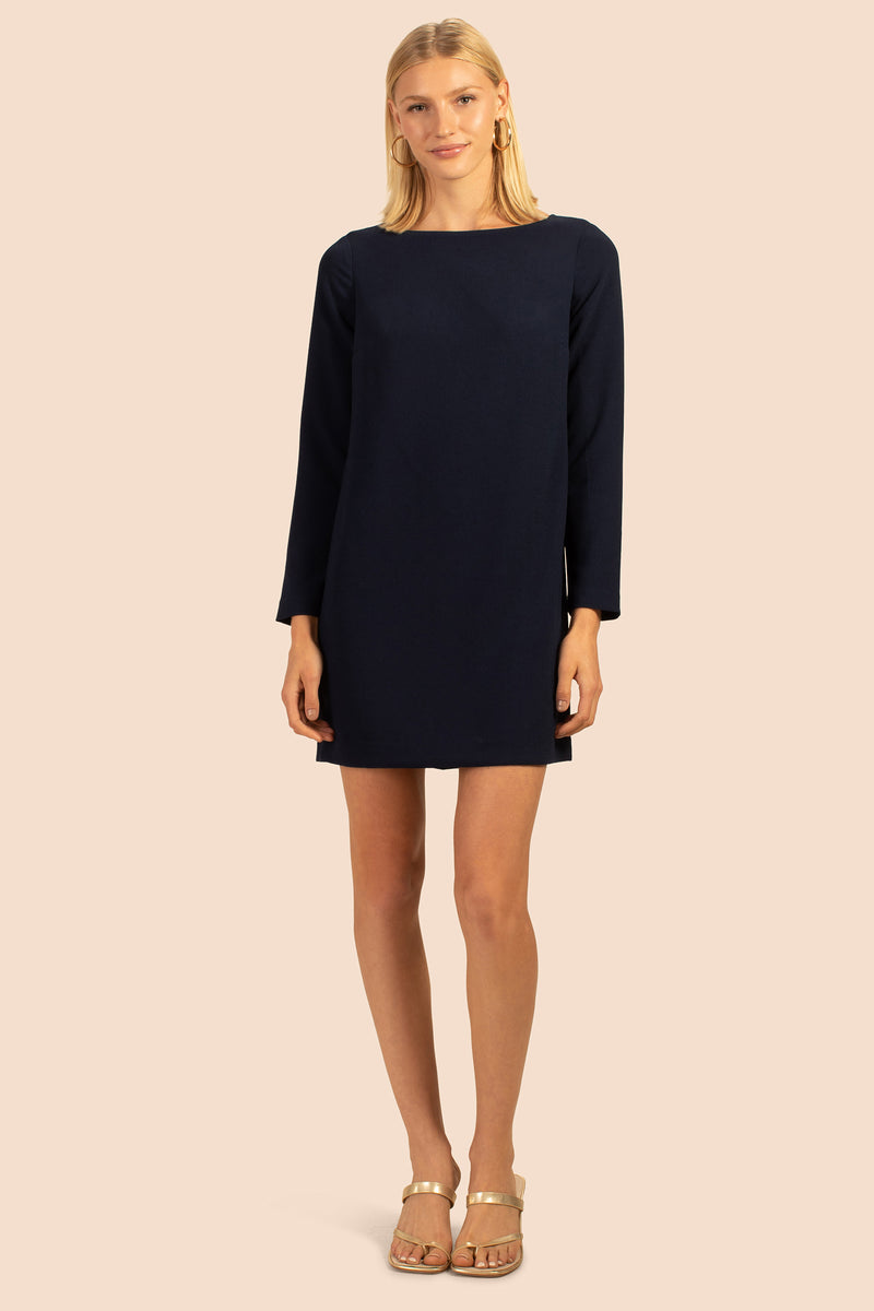 LAVALIERE DRESS in INDIGO additional image 3