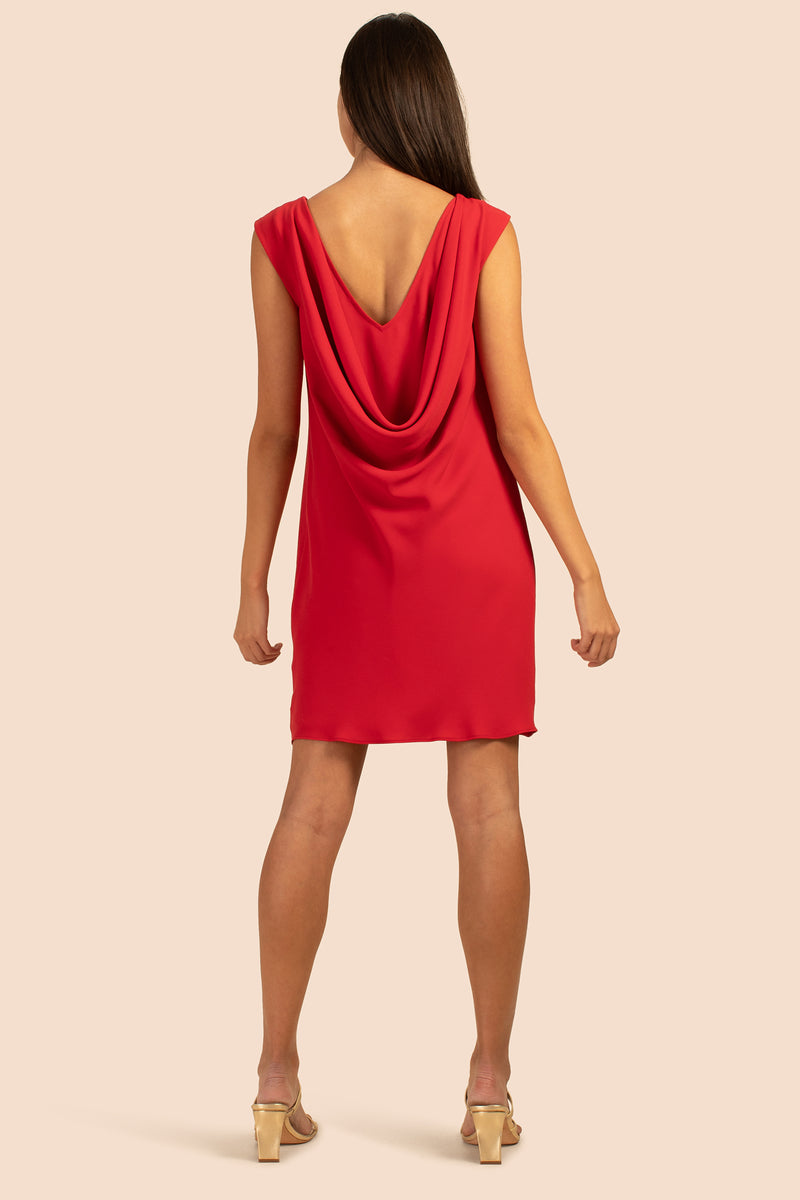 HORIZON DRESS in RIBBON RED additional image 7