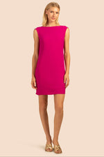HORIZON DRESS in WARM MAGENTA additional image 3