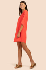 DELLIA DRESS in POPPY ORANGE additional image 2