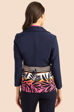 BEACON BLAZER in INDIGO MULTI additional image 2