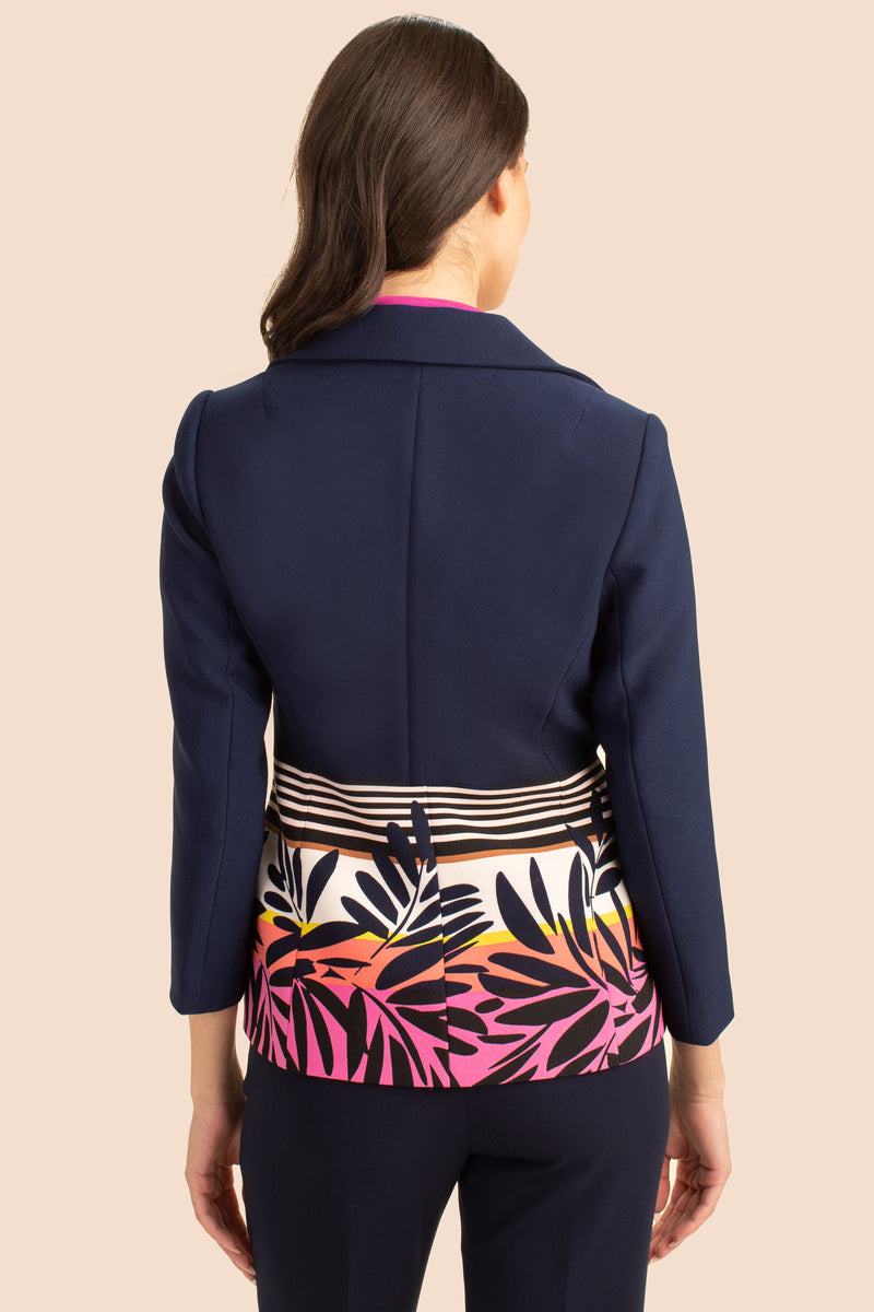 BEACON BLAZER in INDIGO MULTI additional image 2