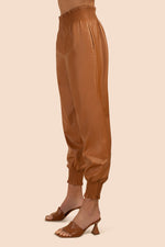 CHANNEL ISLANDS PANT in NUTMEG BROWN additional image 9