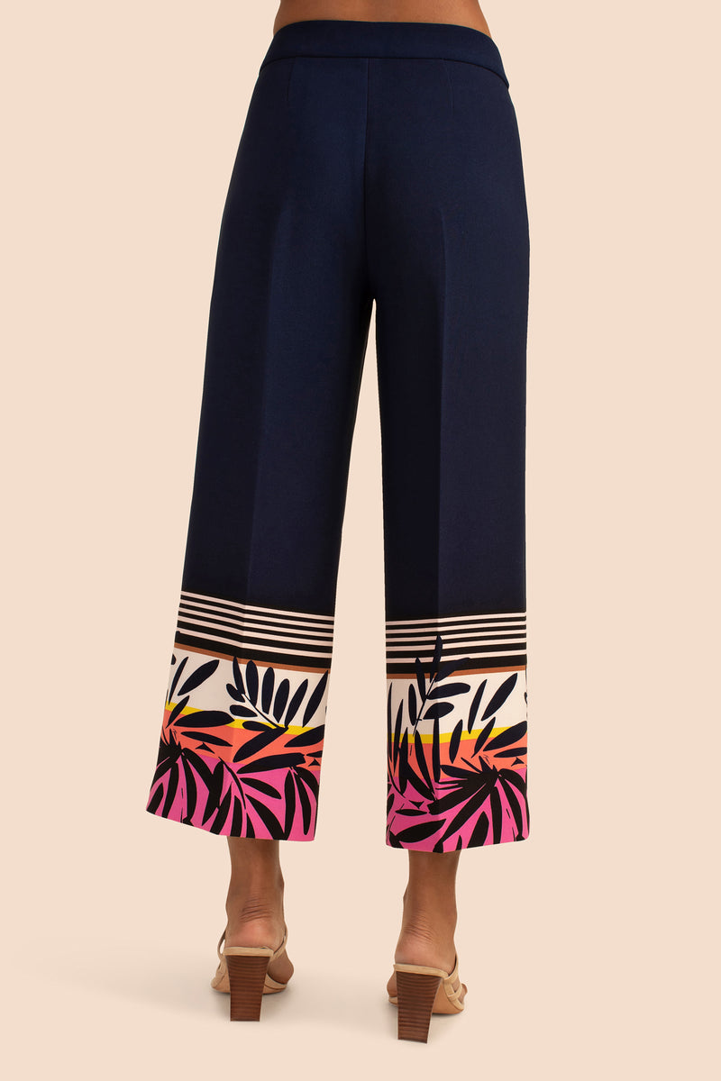 TREMONT PANT in INDIGO MULTI additional image 1