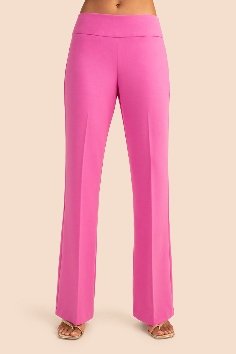 PHINEAS FLAIR PANT in SNAPDRAGON PINK additional image 1