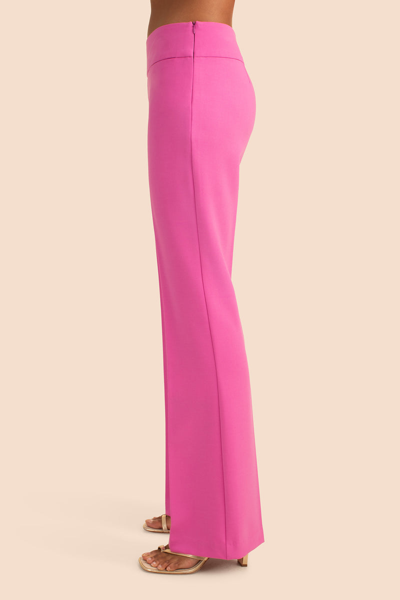 PHINEAS FLAIR PANT in SNAPDRAGON PINK additional image 4