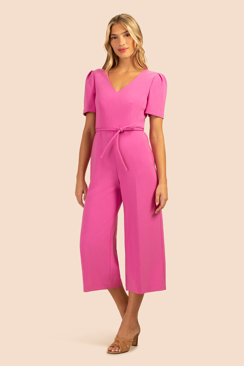 DEANN 2 JUMPSUIT in SNAPDRAGON PINK additional image 2