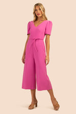 DEANN 2 JUMPSUIT in SNAPDRAGON PINK additional image 4