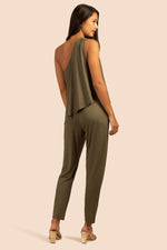 ESTELL JUMPSUIT in OLIVE additional image 4