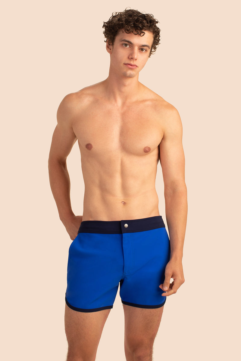 REDONDO BEACH SWIM TRUNK in BRILLIANT BLUE BLUE