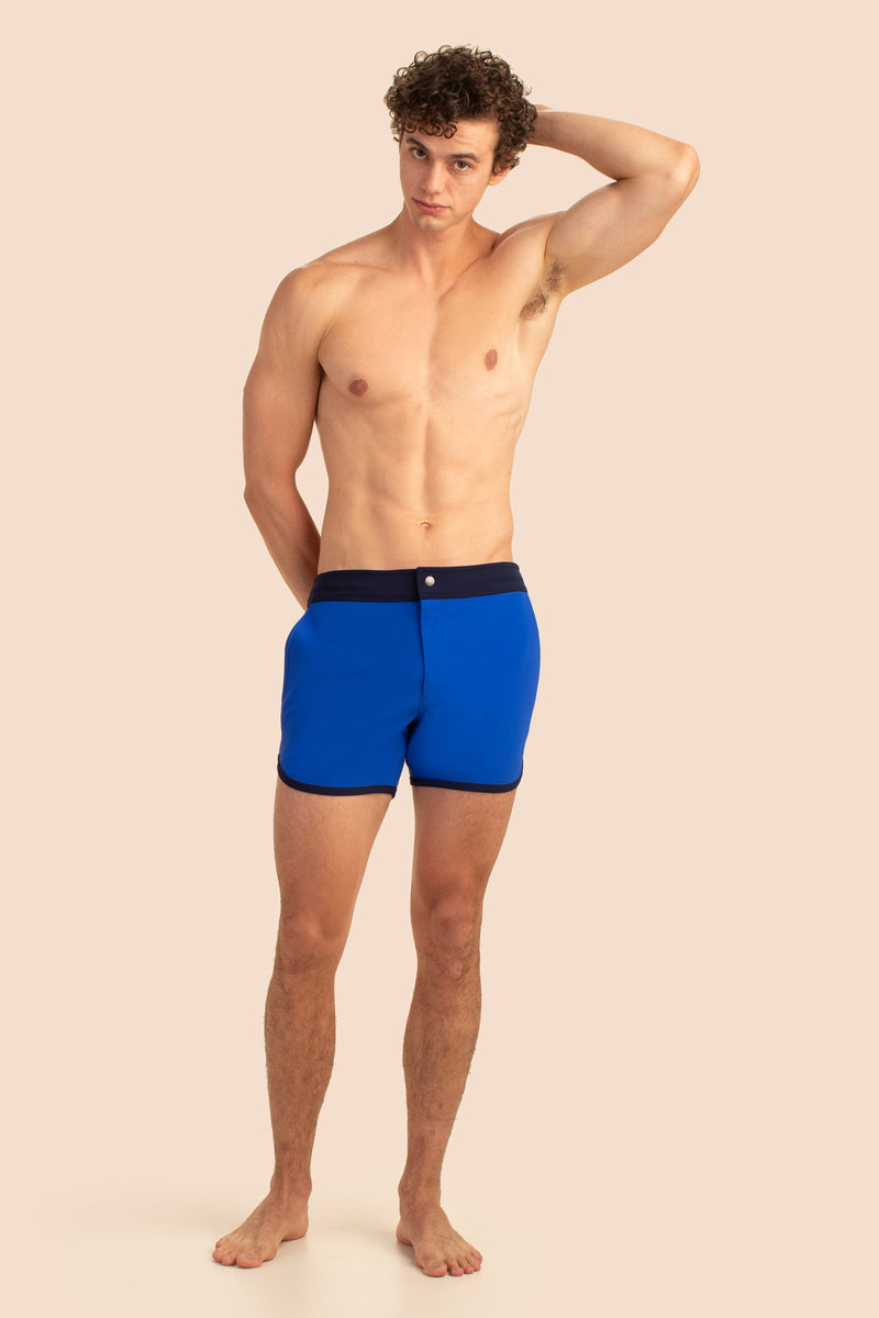 REDONDO BEACH SWIM TRUNK in BRILLIANT BLUE BLUE additional image 3