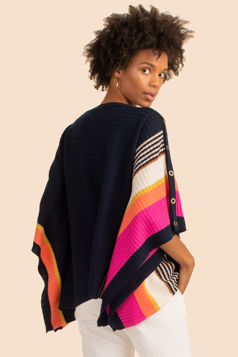 CHIC WRAP in INDIGO MULTI additional image 7