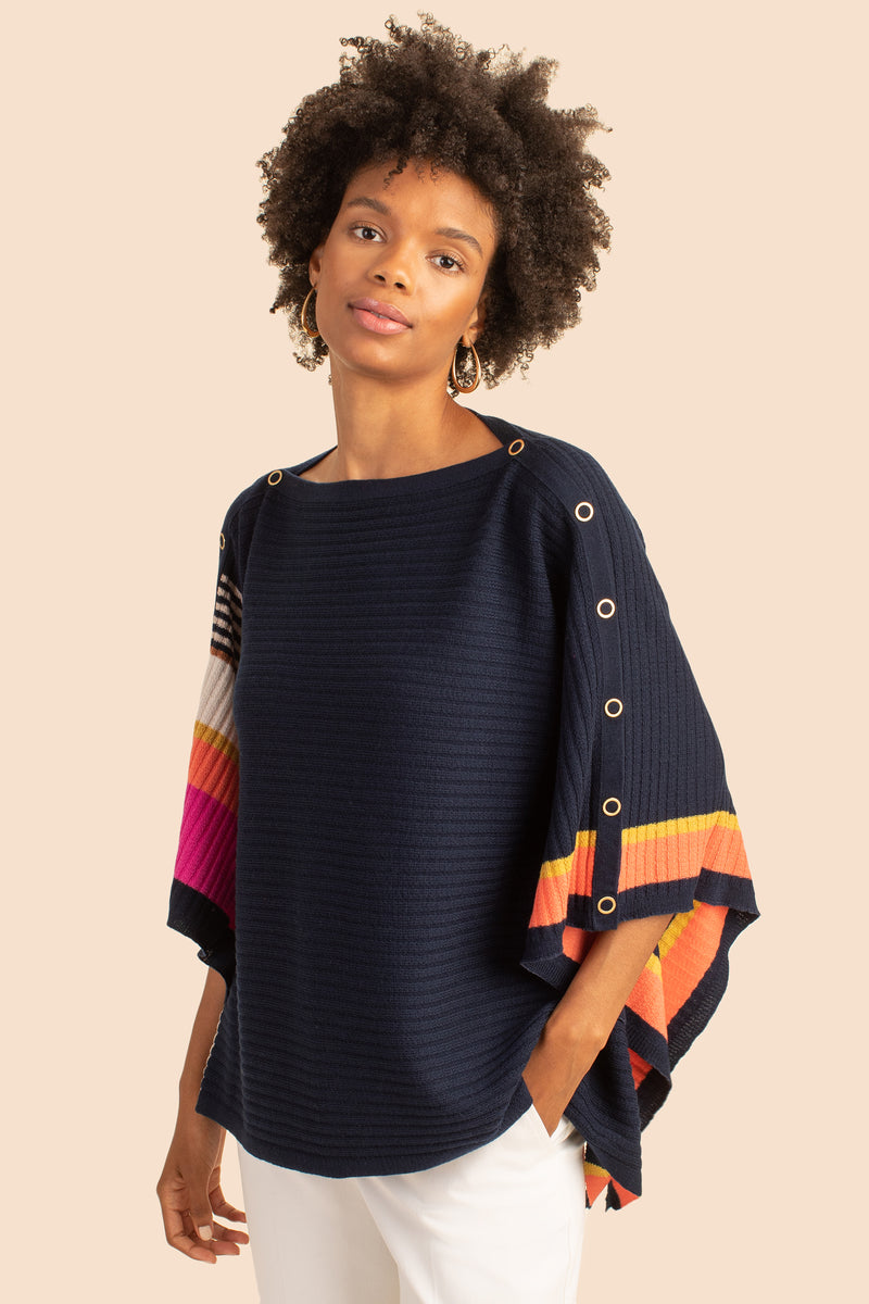 CHIC WRAP in INDIGO MULTI additional image 8