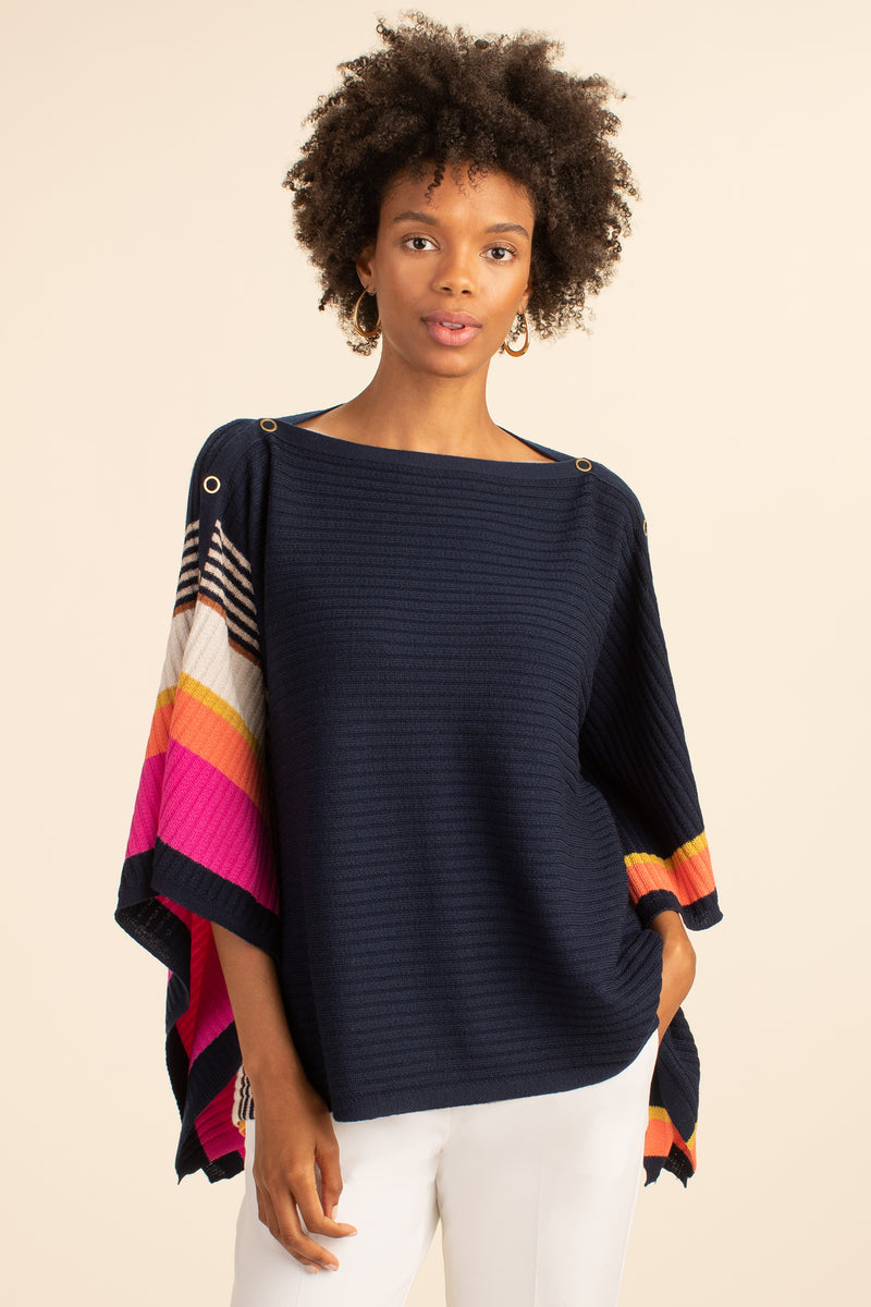 CHIC WRAP in INDIGO MULTI additional image 6