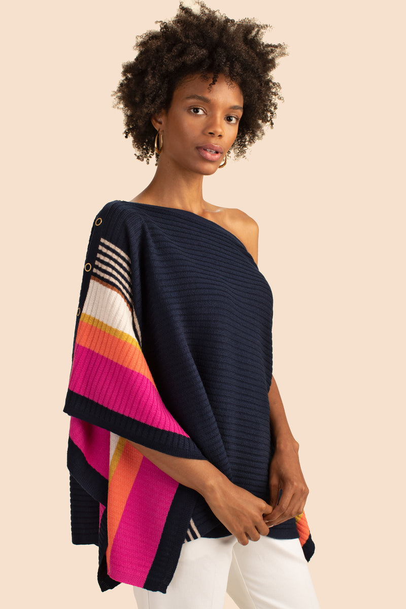 CHIC WRAP in INDIGO MULTI additional image 9