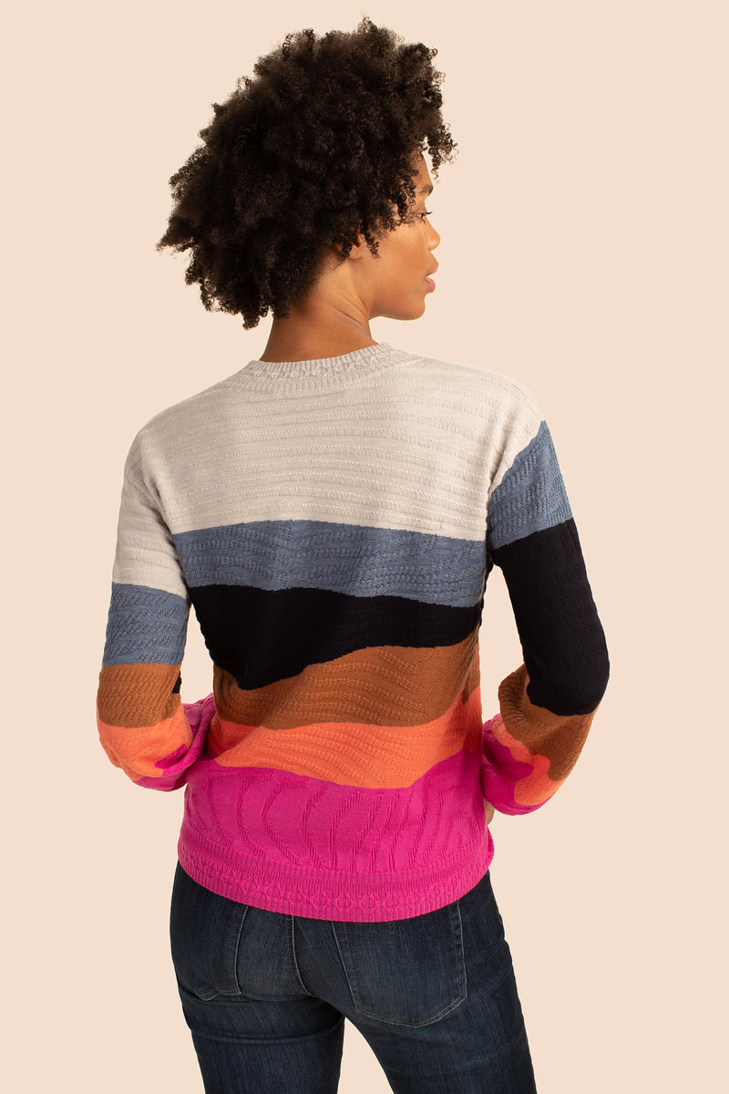 DIORAMA SWEATER Trina Turk